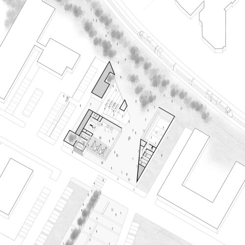 03 assonometria piano terra concorso scuoleinnovative